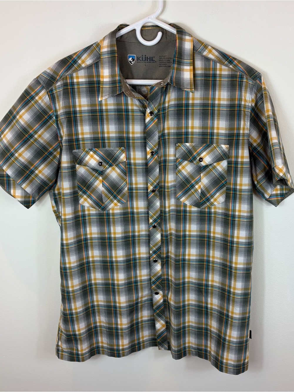 KUHL Short Sleeve Button Down Shirt